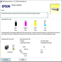 Reset Plotter Epson Service Program Service Support Tool Reset